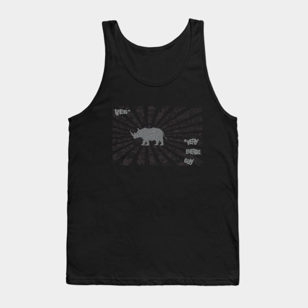 veg rhino Tank Top by teeco